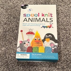 New Spool knit animals craft kit